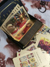 GERTHRON德國新款塔羅牌韋特正版高顏值新手入門(mén)全套luo牌金箔tarot78張 【經(jīng)典韋特-燙黑金花邊】禮盒+桌布+手冊 曬單實(shí)拍圖