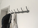 佳幫手掛衣鉤門(mén)后掛鉤免打孔入戶(hù)門(mén)浴室用品置物架壁掛衣服承重架子6鉤 曬單實(shí)拍圖