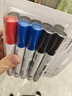 得力(deli) 白板筆套裝 可擦易擦書(shū)寫(xiě)順滑 辦公文具會(huì )議教學(xué) 7黑2藍1紅混色 10支/盒 33176 曬單實(shí)拍圖