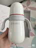 貝親（Pigeon）臻白寶寶兒童保溫杯水杯保溫奶瓶吸管學(xué)飲杯防嗆防漏300ml 12月+ 曬單實(shí)拍圖