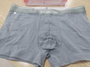貓人【精梳棉-安心品質(zhì)】男士?jì)妊澞屑兠揲L(cháng)效抗菌蠶絲襠男生四角短褲 曬單實(shí)拍圖