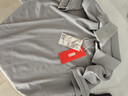 京東京造【桑蠶絲】高端polo衫男短袖男士t恤衣服男裝休閑 淺灰 L 曬單實(shí)拍圖