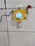 艾科思可燃氣體探測報警器一氧化碳酒精油漆氨氣硫化氫氣氧氣濃度檢測儀 硫化氫濃度報警器【含燈和電源】黃色 曬單實(shí)拍圖