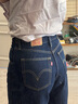 Levi's李維斯女士Baggy經(jīng)典高腰寬松休閑簡(jiǎn)約直筒牛仔褲 深藍 28 (31) 曬單實(shí)拍圖