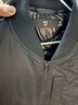 優(yōu)衣庫男裝女裝高性能復合飛行員茄克/外套夾克485339 09 黑色 M 曬單實(shí)拍圖