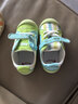 kids.ing可迪星幼兒帆布鞋春季男女童小童寶寶兒童軟底布鞋運動(dòng)鞋 綠藍 28 曬單實(shí)拍圖