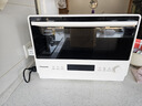 松下（Panasonic）萬(wàn)食爐2.0上烤下蒸彩屏觸控家用變頻微波臺嵌兩用28L大容量微蒸烤炸一體機NN-DS285Q 曬單實(shí)拍圖
