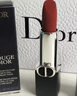 迪奧Dior烈艷藍金口紅緞光999唇膏化妝品滋潤顯色 生日禮物送女友 曬單實(shí)拍圖