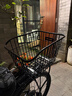 山地自行車(chē)車(chē)筐后座架置物筐后貨架書(shū)包籃球筐菜籃子 加粗大容量后車(chē)筐【一個(gè)裝】+螺絲包 曬單實(shí)拍圖