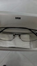 漢（Han Dynasty） 近視眼鏡框男女款半框防藍光輻射眼鏡架輕盈光學(xué)配鏡成品 4933 深咖色 配1.56防藍光鏡片0-400度 曬單實(shí)拍圖