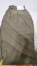 優(yōu)衣庫女裝休閑裙褲/七分褲褲子尼龍479399 56 橄欖色 M /160/68A 曬單實(shí)拍圖