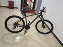 喜德盛26款黑客350黑客380山地車(chē)自行車(chē)成人21速鋁合金男士女生學(xué)生上班 黑客380灰黑色【贈騎行禮包】 26寸x17寸身高165-180cm 曬單實(shí)拍圖