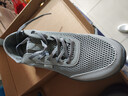 361°男鞋運動(dòng)鞋2026夏季新款透氣鏤空網(wǎng)面跑步鞋男輕便軟底減震休閑鞋 隱形灰/深鐵灰 42 曬單實(shí)拍圖