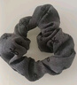加恩倍25秋冬新款韓系高級感秋冬發(fā)飾顯白彈力皮筋簡(jiǎn)約甜美氣質(zhì)大腸發(fā)圈 蝴蝶結大腸發(fā)圈2個(gè)【黑色+灰色】 曬單實(shí)拍圖