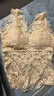 浪莎（LangSha）蕾絲美背小吊帶內搭外穿背心上衣女帶胸墊內衣打底衫2025新款透氣 膚色 均碼 （80-130斤） 曬單實(shí)拍圖