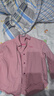左西女童襯衫外套春秋款兒童上衣2026新款女大童長(cháng)袖襯衣潮 粉色 120 曬單實(shí)拍圖
