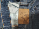 HLA海瀾之家牛仔褲男26山不在高系列五袋直筒褲子男春 曬單實(shí)拍圖