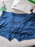 有棵樹(shù)（YOUKESHU）10A抑菌男士?jì)妊澞心鸂柲惺缴ＰQ絲內檔男生高彈大碼平角棉褲衩 曬單實(shí)拍圖