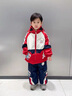 G.duck奧特曼衣服男童套裝春秋2026新款兒童套裝防風(fēng)連帽沖鋒衣兩件套 紅色 100 (建議身高90cm 3-4歲)cm 曬單實(shí)拍圖
