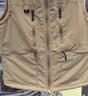 皮爾卡丹（pierre cardin）馬甲男士夏季無(wú)袖外套休閑背心寬松百搭商務(wù)立領(lǐng)上衣 卡其 2XL 曬單實(shí)拍圖