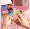 皇恩串珠手鏈DIY首飾項鏈手工制作兒童玩具女孩子4-6歲7-10生日禮物12 曬單實(shí)拍圖