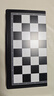 得力(deli) 磁石國際象棋學(xué)生桌游厚實(shí)便攜式折疊棋盤(pán)益智桌游 曬單實(shí)拍圖