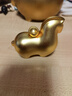 銅師傅 《馬上有錢(qián)》桌面真金鎏鍍馬擺件 家居裝飾品 工藝禮品 曬單實(shí)拍圖