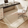 茵尚正方形轉椅地墊臥室電腦椅地毯地板保護墊書(shū)房辦公椅書(shū)桌下腳墊子 曬單實(shí)拍圖