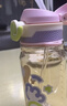 babycare兒童水杯吸管雙飲二合一戶(hù)外運動(dòng)水壺3歲+學(xué)生上學(xué)PPSU滿(mǎn)杯600ml 曬單實(shí)拍圖