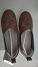 Pansy日本休閑鞋女鞋新款一腳蹬通勤輕便舒適鞋子4262 棕色  37  曬單實(shí)拍圖