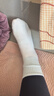 棉十三襪子男士長(cháng)筒男襪中筒春秋季商務(wù)休閑純色白色潮長(cháng)襪運動(dòng)風(fēng)7雙 曬單實(shí)拍圖