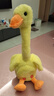 寶寶學(xué)說(shuō)話(huà)復讀鴨子嬰兒玩具0到1歲消耗體力安撫玩偶早教益智哄娃 【充電款】小黃鴨 曬單實(shí)拍圖