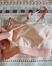 美德樂(lè )（Medela）哺乳內衣 免手扶文胸孕婦解放雙手省時(shí)省力 百搭各種吸乳器 櫻花粉 均碼 曬單實(shí)拍圖