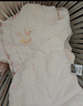 童泰（TONGTAI）嬰兒連體衣秋冬季純棉夾棉寶寶衣服新生兒哈衣薄棉爬服粉色80cm 曬單實(shí)拍圖