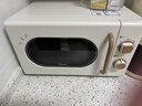 美的廚房小家電小滋味微波爐變頻家用小型百搭復古轉盤(pán)式經(jīng)典雙旋鈕輕音M20H4 曬單實(shí)拍圖