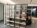 弘鐵公司玻璃隔斷置物架花架書(shū)架雙面柜隔墻辦公室酒店辦公區屏風(fēng)定制 定制顏色尺寸定制 曬單實(shí)拍圖
