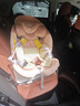 袋鼠爸爸（EURO KIDS）安全座椅0-12歲360度旋轉新生兒車(chē)載座椅新國標星途Air落霞粉 曬單實(shí)拍圖