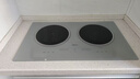 美的電磁灶家用雙灶嵌入式電磁爐雙頭灶 3500w大功率凹面電磁灶雙灶家用電磁爐電陶爐嵌入式電池爐灶 【冰川銀】左電磁右電陶|滑控款 曬單實(shí)拍圖