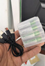 德力普（Delipow）USB充電電池 7號鋰電池1184mWh大容量1.5v配Type-C快充線(xiàn)適用電動(dòng)牙刷/無(wú)線(xiàn)鍵鼠/電子鎖/電子秤等 曬單實(shí)拍圖