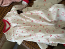 丸圖 ONETU嬰兒衣服兒童連體衣春款棉毛套新生兒爬服兒童家居服小白兔73cm 曬單實(shí)拍圖