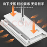 潔仕寶26cm大號自動(dòng)夾布拖把洗臉巾懶人拖把新款靜電除塵紙干濕拖布套裝 曬單實(shí)拍圖