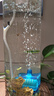 瘋狂水草電動(dòng)水妖精圓形小型魚(yú)缸過(guò)濾器循環(huán)泵三合一迷你過(guò)濾增氧一體靜音 藍色迷你水妖精【帶氣泵-過(guò)濾培菌套餐】 曬單實(shí)拍圖