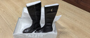 星期六厚底增高長(cháng)筒靴子女2025新款秋冬爆款牛仔靴高筒巨好看英倫騎士靴 曬單實(shí)拍圖
