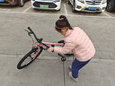 Nabiis那貝斯兒童自行車(chē)7-12-14歲鋁合金青少年城市超輕學(xué)生單車(chē)24寸粉 曬單實(shí)拍圖