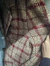 三彩獨醒2025冬季新款格紋毛呢大衣西裝寬松呢外套F 咖啡色格紋 L 165/88A 曬單實(shí)拍圖