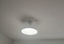 美的（Midea）風(fēng)扇燈一體led36寸全光譜白光6檔調風(fēng)餐廳吊扇燈護眼燈具包安裝 曬單實(shí)拍圖