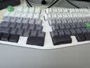 山業(yè)（SANWA）SANWA人體工學(xué)機(jī)械鍵盤 無線有線藍(lán)牙3模 分體式 104鍵熱插拔 gasket消音 辦公游戲 HGY 曬單實(shí)拍圖