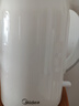 美的（Midea）電熱水壺養生母嬰級316L內膽雙層無(wú)縫一體家用燒水壺1.7L大容量自動(dòng)智能斷電泡茶 SH17M301PRO 曬單實(shí)拍圖