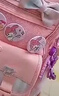 COOLBABY小馬寶莉掛件書(shū)包小學(xué)生兒童護脊減負女孩1-3-4年級高顏值雙肩包 曬單實(shí)拍圖