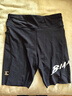 必邁（bmai）2026新款跑步壓縮短褲V5潛能壓縮馬拉松競賽速干訓練彈力緊身透氣 暗夜黑【男】 L 曬單實(shí)拍圖